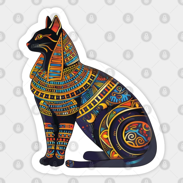 Egyptian cats. Sphinx Sticker by feafox92